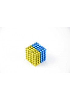 Фото: Неокуб Іграшка  блакитно - жовтий 216 кульок